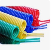 Custom PU Spring Hose Deployment